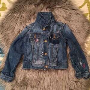 Girls gap jean jacket
